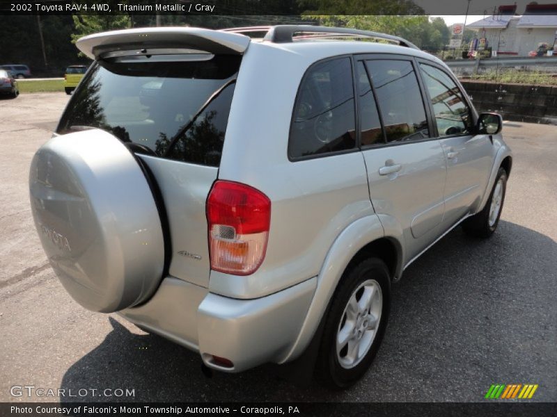 Titanium Metallic / Gray 2002 Toyota RAV4 4WD