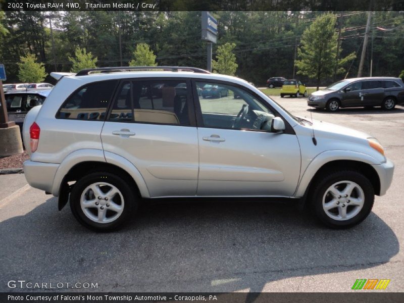 Titanium Metallic / Gray 2002 Toyota RAV4 4WD