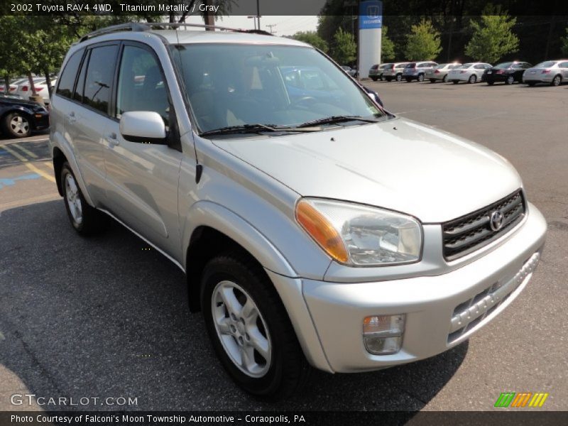 Titanium Metallic / Gray 2002 Toyota RAV4 4WD