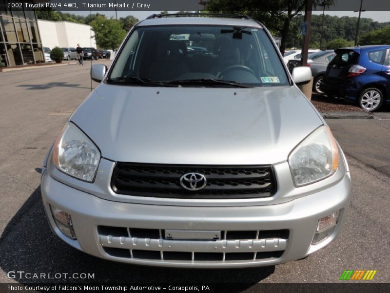 Titanium Metallic / Gray 2002 Toyota RAV4 4WD