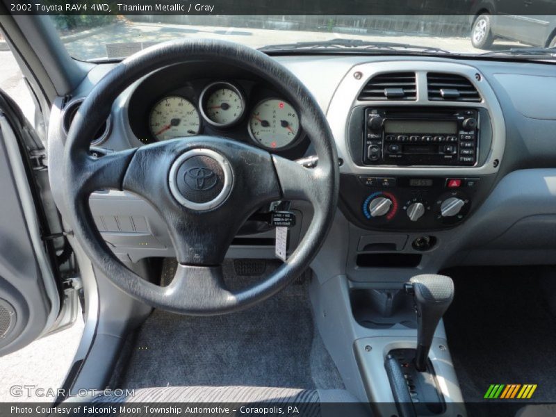 Titanium Metallic / Gray 2002 Toyota RAV4 4WD