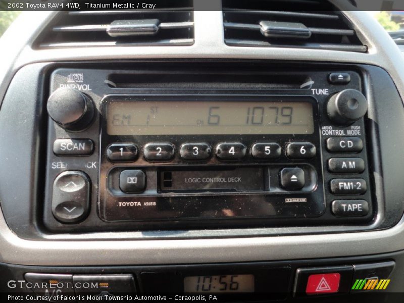 Titanium Metallic / Gray 2002 Toyota RAV4 4WD