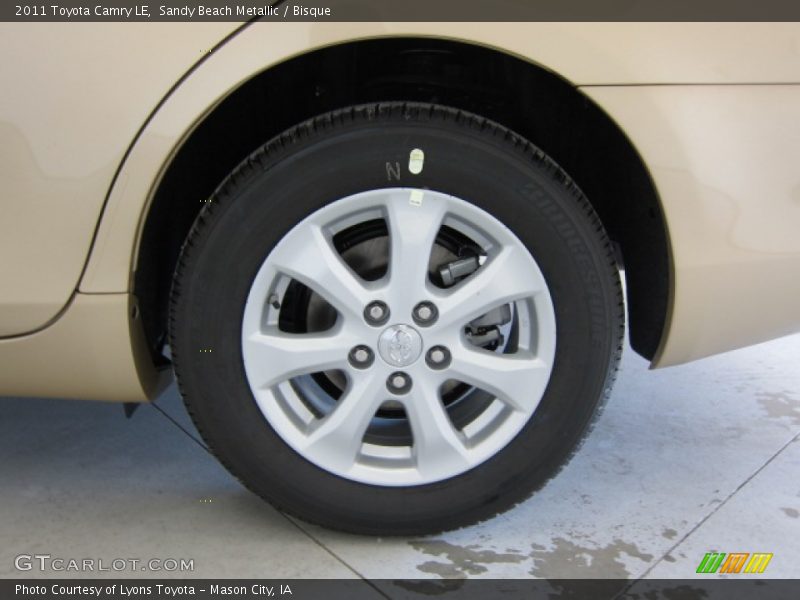 Sandy Beach Metallic / Bisque 2011 Toyota Camry LE