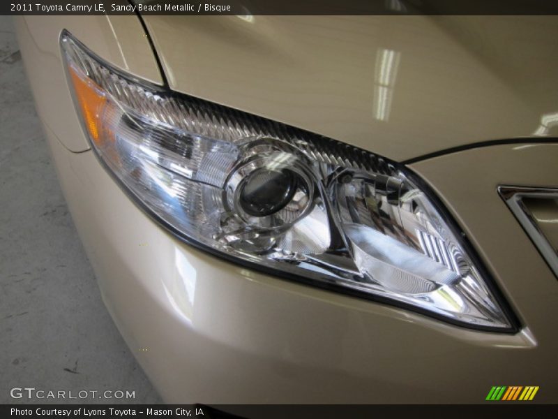 Sandy Beach Metallic / Bisque 2011 Toyota Camry LE
