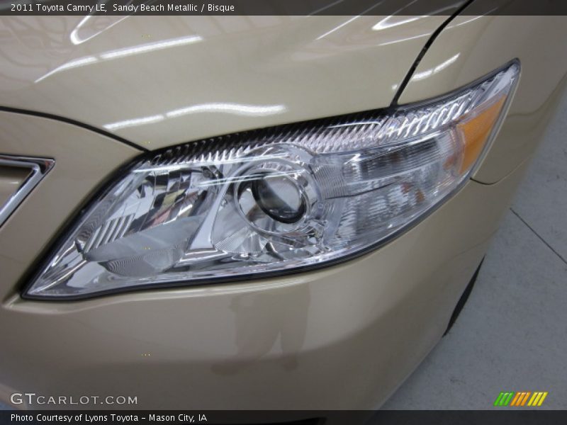 Sandy Beach Metallic / Bisque 2011 Toyota Camry LE