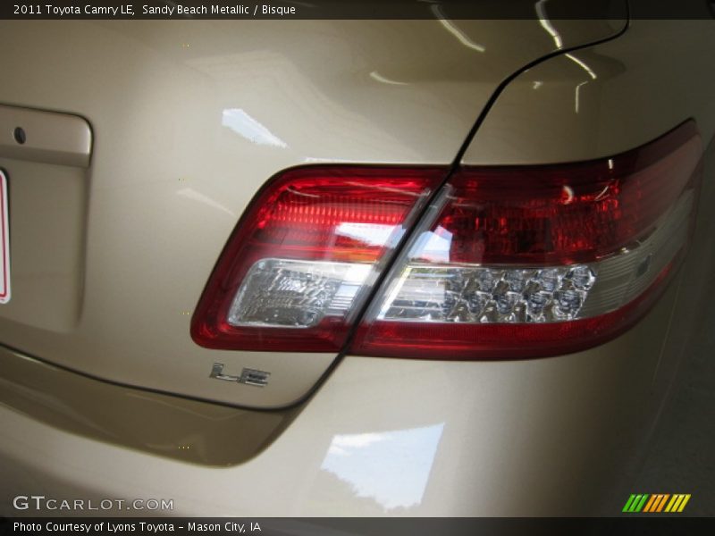 Sandy Beach Metallic / Bisque 2011 Toyota Camry LE