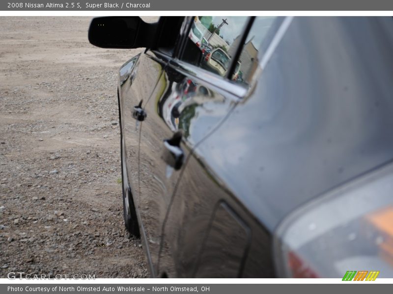 Super Black / Charcoal 2008 Nissan Altima 2.5 S