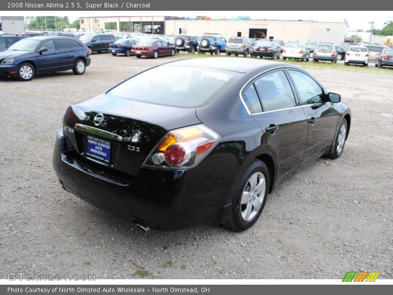 Super Black / Charcoal 2008 Nissan Altima 2.5 S