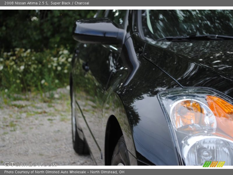 Super Black / Charcoal 2008 Nissan Altima 2.5 S