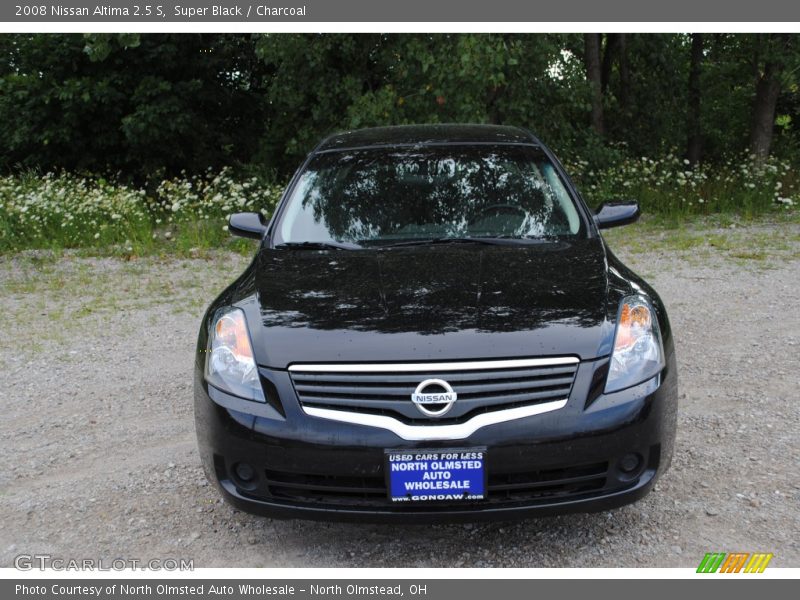 Super Black / Charcoal 2008 Nissan Altima 2.5 S