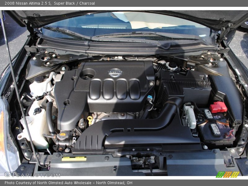 Super Black / Charcoal 2008 Nissan Altima 2.5 S