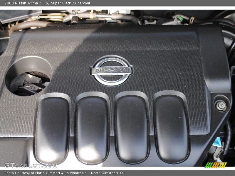 Super Black / Charcoal 2008 Nissan Altima 2.5 S