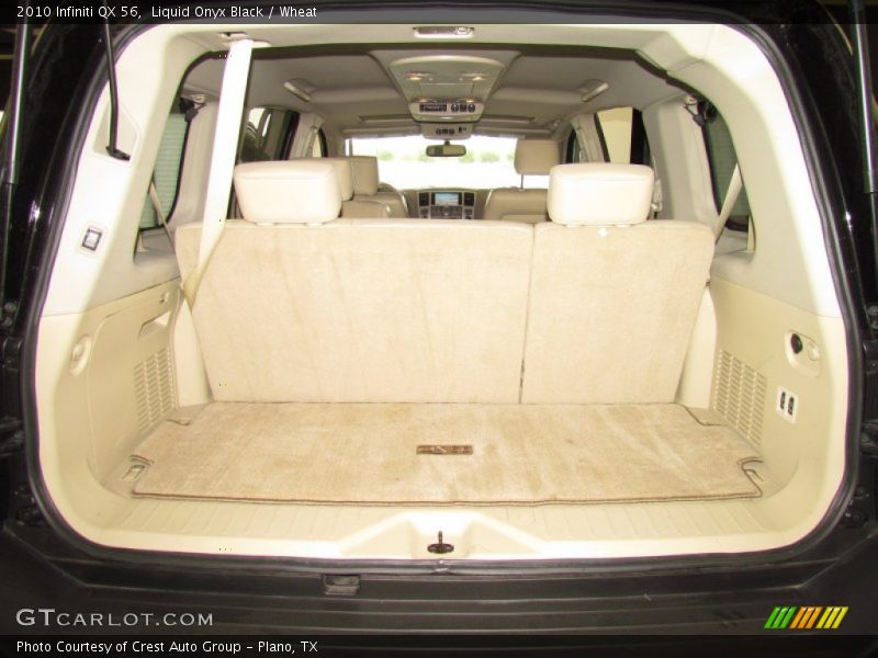 Liquid Onyx Black / Wheat 2010 Infiniti QX 56