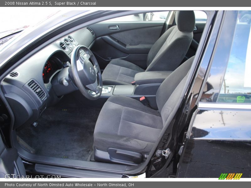 Super Black / Charcoal 2008 Nissan Altima 2.5 S