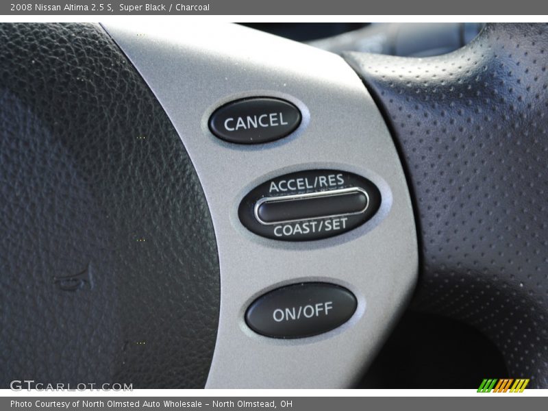 Super Black / Charcoal 2008 Nissan Altima 2.5 S
