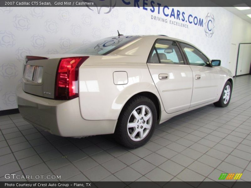Gold Mist / Cashmere 2007 Cadillac CTS Sedan