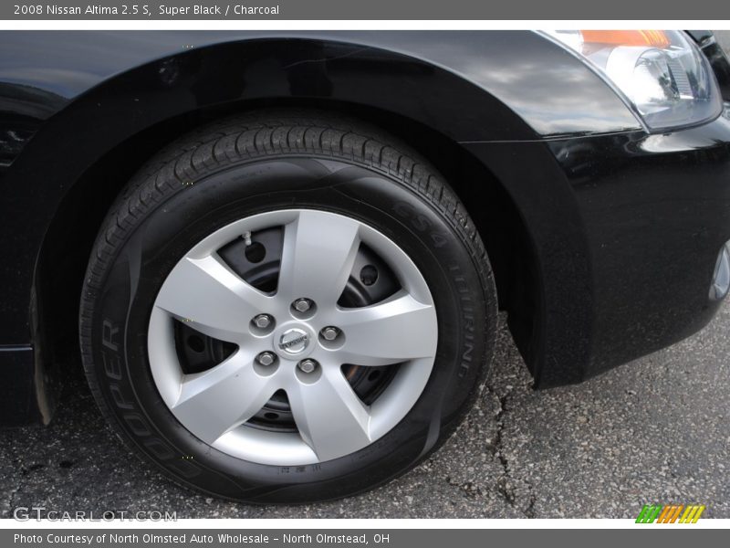 Super Black / Charcoal 2008 Nissan Altima 2.5 S
