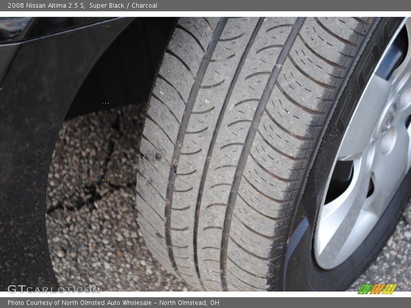 Super Black / Charcoal 2008 Nissan Altima 2.5 S