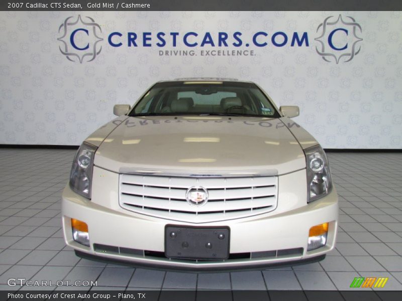 Gold Mist / Cashmere 2007 Cadillac CTS Sedan