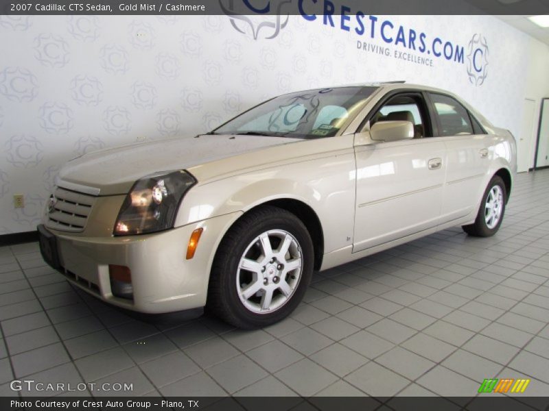 Gold Mist / Cashmere 2007 Cadillac CTS Sedan