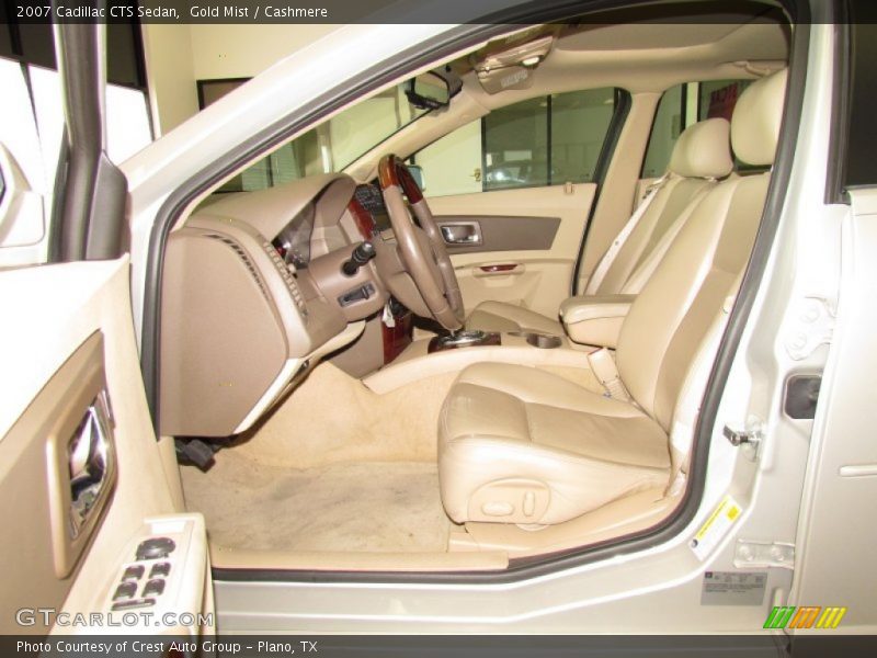 Gold Mist / Cashmere 2007 Cadillac CTS Sedan