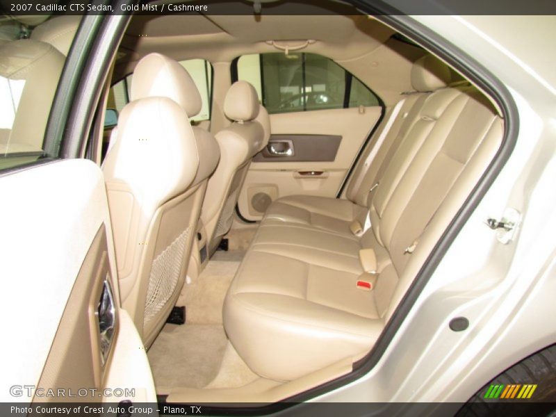 Gold Mist / Cashmere 2007 Cadillac CTS Sedan