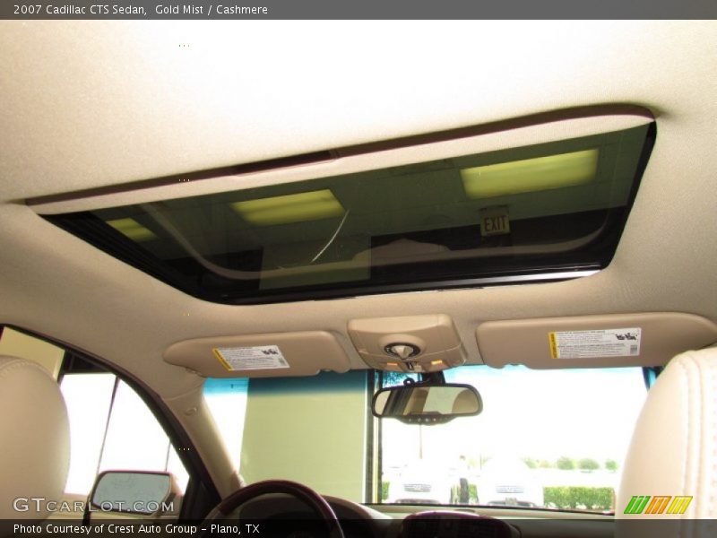 Gold Mist / Cashmere 2007 Cadillac CTS Sedan