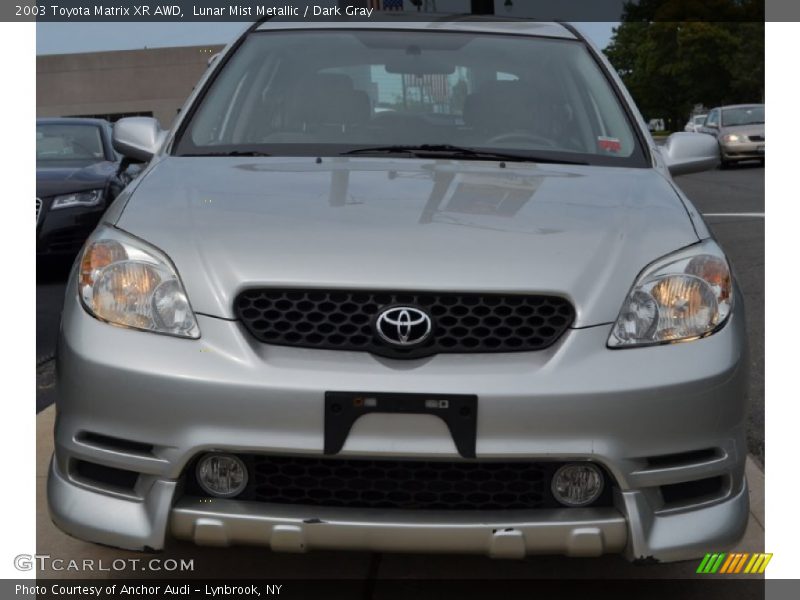 Lunar Mist Metallic / Dark Gray 2003 Toyota Matrix XR AWD