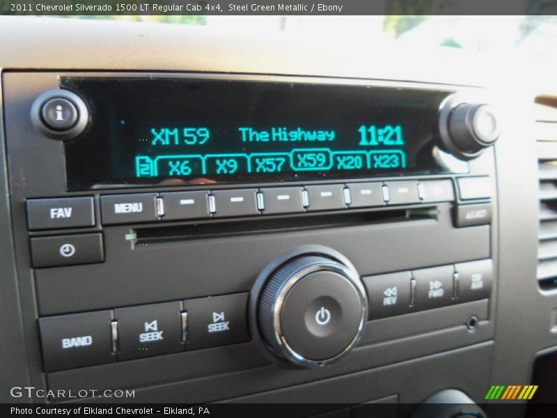 Audio System of 2011 Silverado 1500 LT Regular Cab 4x4