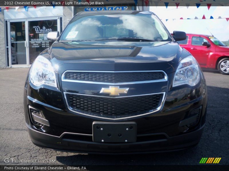 Black / Light Titanium/Jet Black 2012 Chevrolet Equinox LS