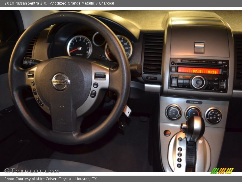 Anodized Orange Metallic / Charcoal 2010 Nissan Sentra 2.0