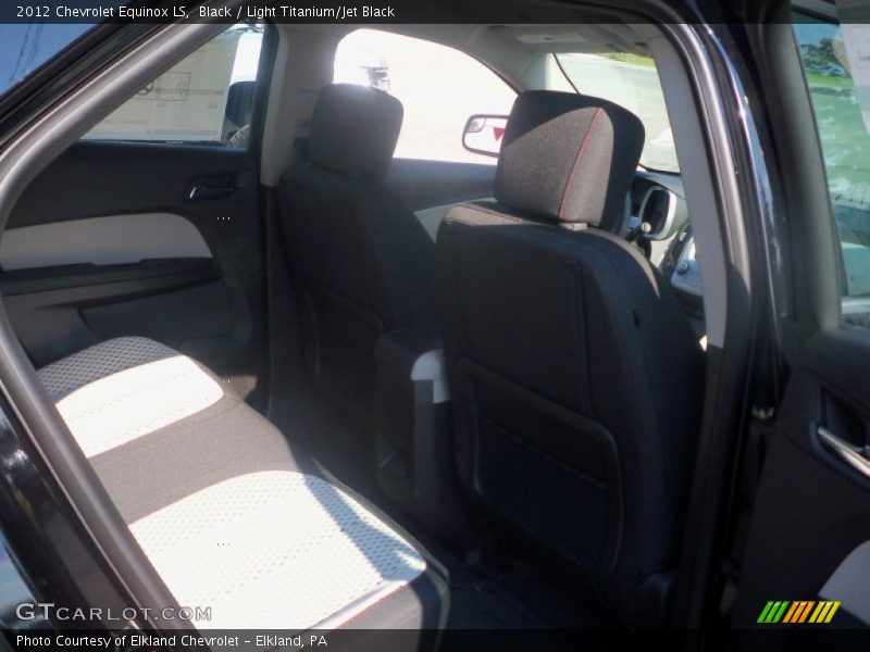 Black / Light Titanium/Jet Black 2012 Chevrolet Equinox LS