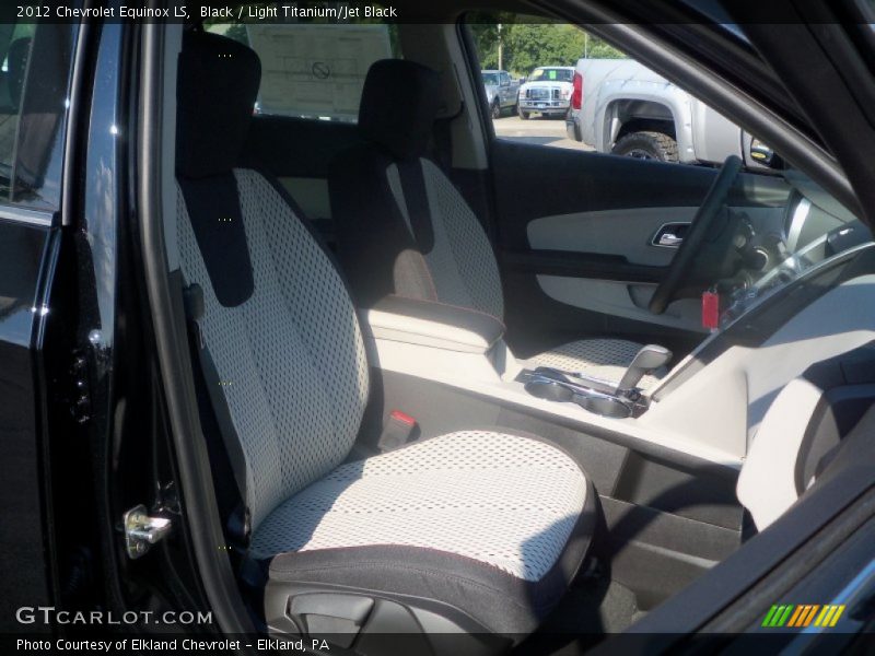 Black / Light Titanium/Jet Black 2012 Chevrolet Equinox LS