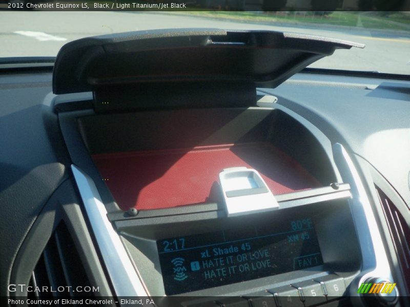 Black / Light Titanium/Jet Black 2012 Chevrolet Equinox LS