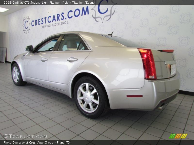 Light Platinum / Light Titanium/Ebony 2008 Cadillac CTS Sedan