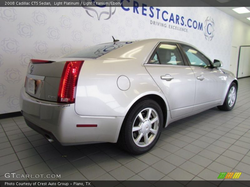 Light Platinum / Light Titanium/Ebony 2008 Cadillac CTS Sedan