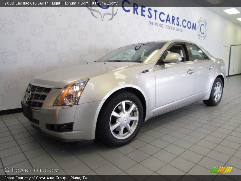Light Platinum / Light Titanium/Ebony 2008 Cadillac CTS Sedan