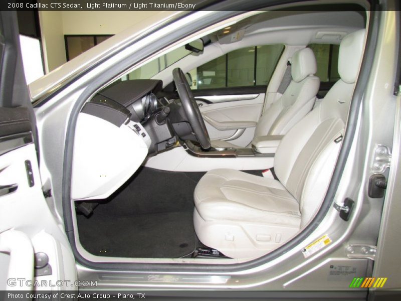 Light Platinum / Light Titanium/Ebony 2008 Cadillac CTS Sedan