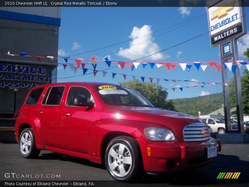 Crystal Red Metallic Tintcoat / Ebony 2010 Chevrolet HHR LS