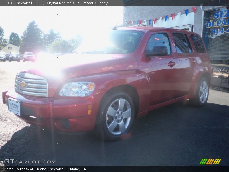 Crystal Red Metallic Tintcoat / Ebony 2010 Chevrolet HHR LS