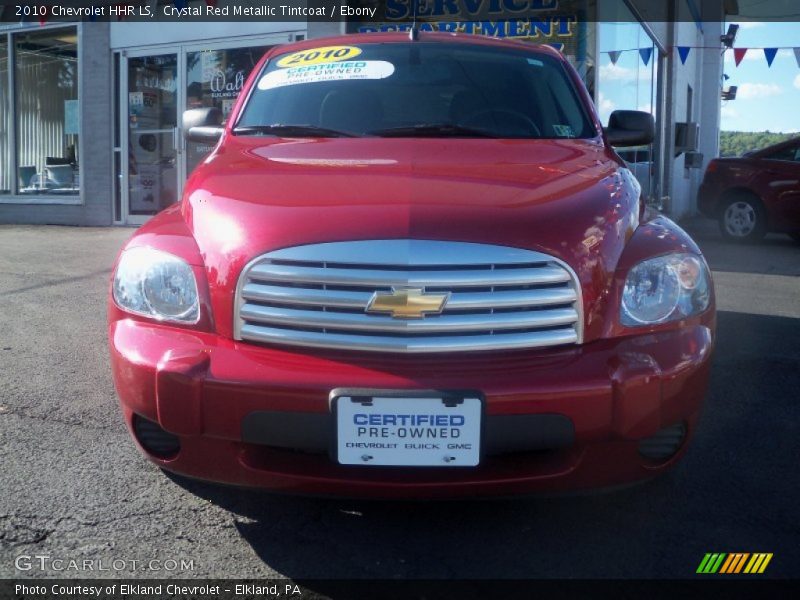 Crystal Red Metallic Tintcoat / Ebony 2010 Chevrolet HHR LS