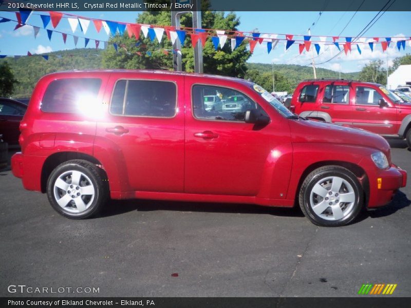 Crystal Red Metallic Tintcoat / Ebony 2010 Chevrolet HHR LS