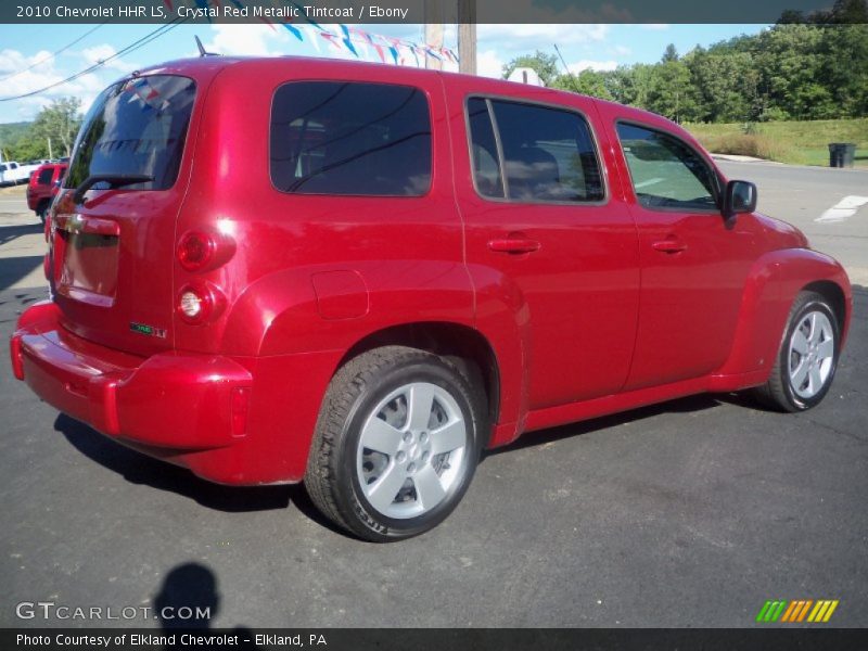 Crystal Red Metallic Tintcoat / Ebony 2010 Chevrolet HHR LS