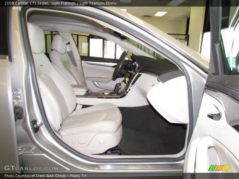 Light Platinum / Light Titanium/Ebony 2008 Cadillac CTS Sedan
