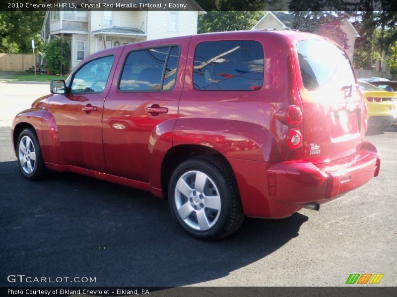 Crystal Red Metallic Tintcoat / Ebony 2010 Chevrolet HHR LS