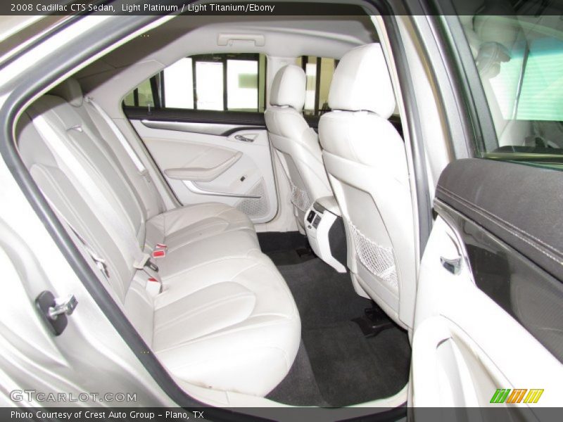 Light Platinum / Light Titanium/Ebony 2008 Cadillac CTS Sedan