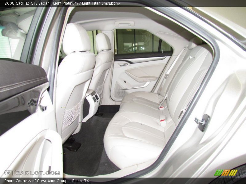 Light Platinum / Light Titanium/Ebony 2008 Cadillac CTS Sedan
