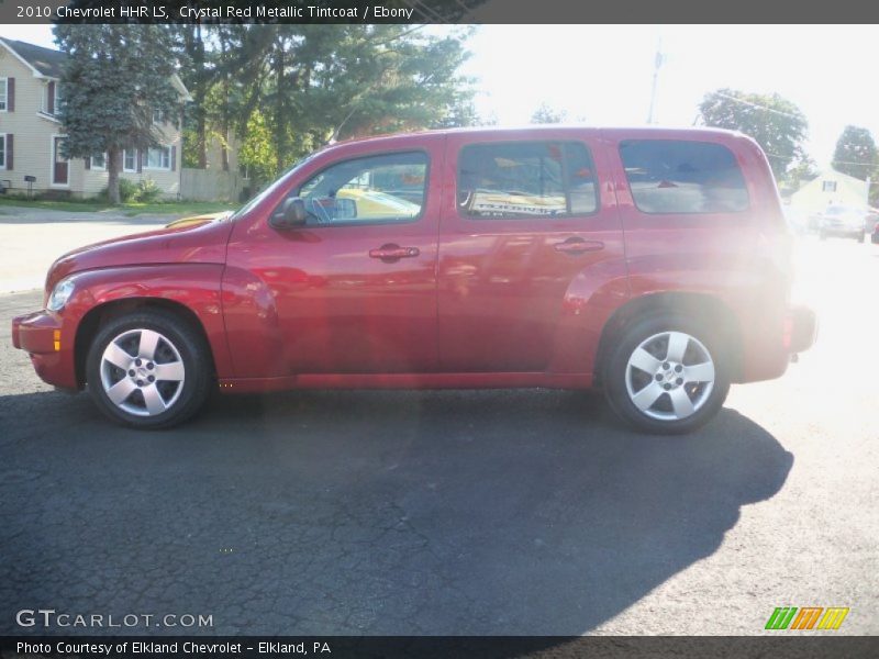 Crystal Red Metallic Tintcoat / Ebony 2010 Chevrolet HHR LS