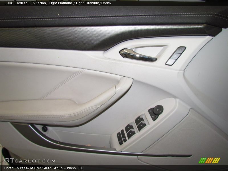 Light Platinum / Light Titanium/Ebony 2008 Cadillac CTS Sedan