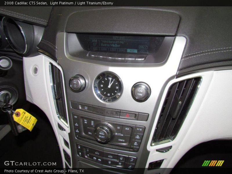 Light Platinum / Light Titanium/Ebony 2008 Cadillac CTS Sedan
